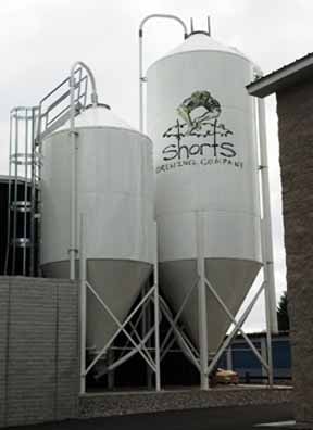 Shorts Brewing Company silos
