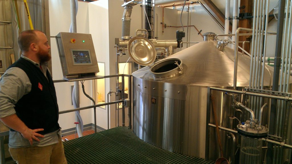 The 50Hl Newlands brewhouse