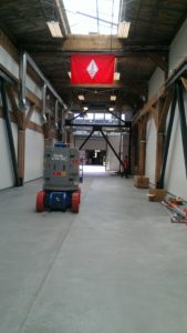 this hall will be lined with barrels and will serve as a special events centre