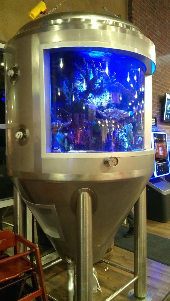 Craziest salt water tank I've ever seen...