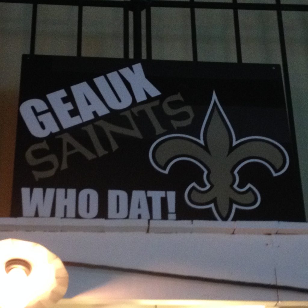 Geaux go Saints 02 14