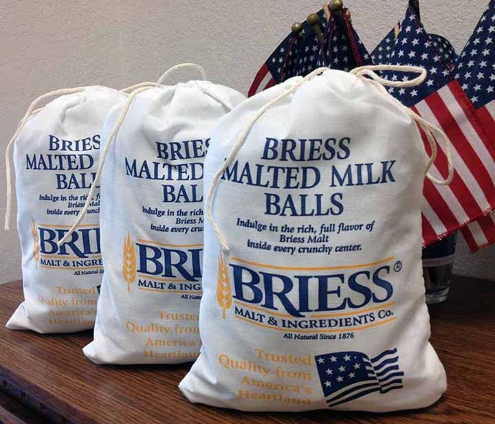 Briess Malted Milk Balls - Supporting our community one bag at a time
