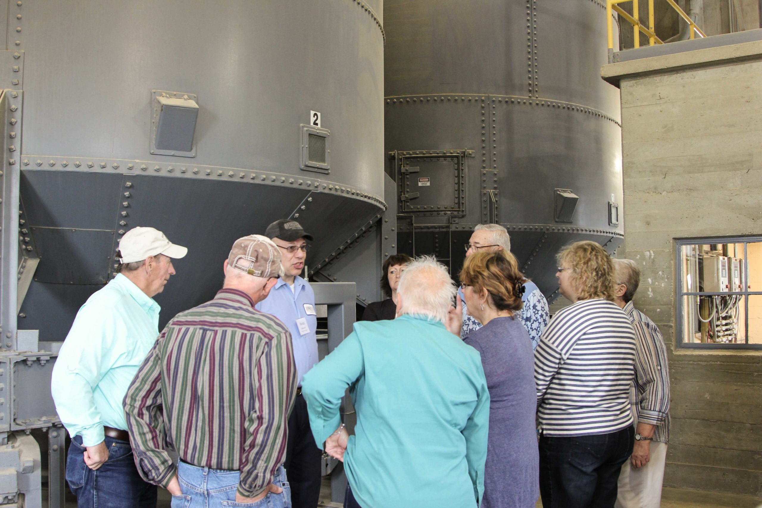 Many groups went through the tours and were fascinated by the intensive cleaning and grading process that upholds Briess' high standards of quality. 