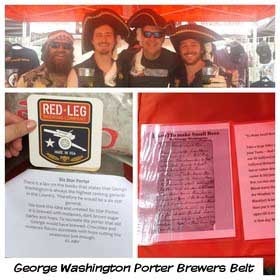 George Washington Porter Brewers Belt