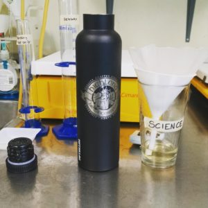 The pictures were sent by Anna Sauls at Highland Brewery preforming a Hot Steep Method. Anna works in the QA/QC department at Highland Brewing Company in Asheville NC where she focuses on sensory and is currently developing a raw materials sensory program.