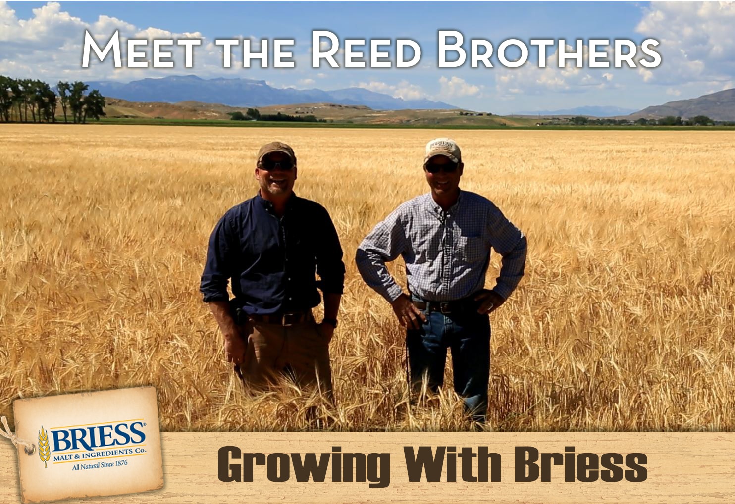 Meet two of our 350 dedicated barley growers Brewing With Briess