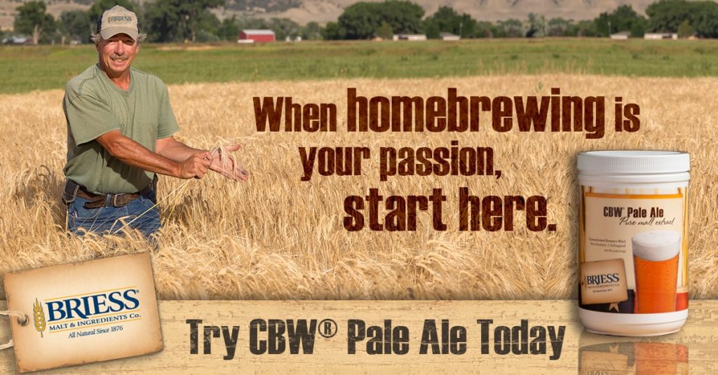 Featured "Malt" of the Month CBW® Pale Ale Brewing With Briess
