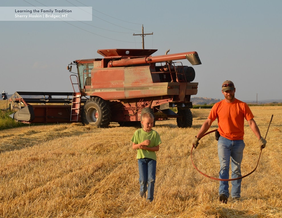 "Learning the Family Tradition" Photo submitted by: Sherry Hoskin | Bridger, MT ©2016 Briess Industries, Inc.