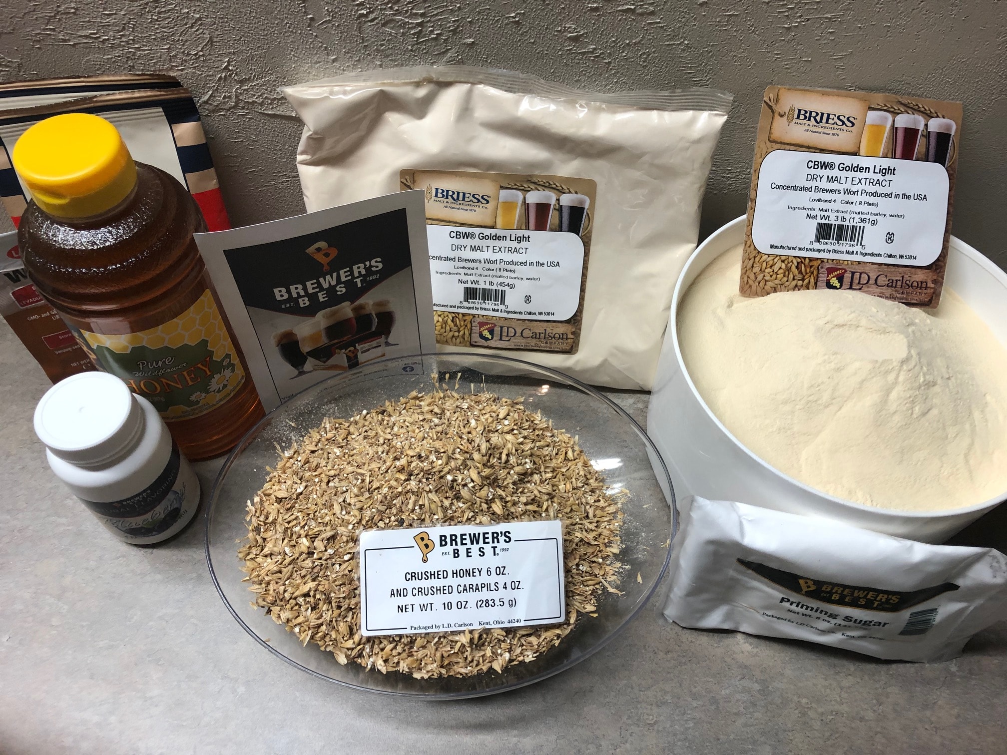 Brewer's Best ─ Featuring Blueberry Honey Ale Brewing With Briess