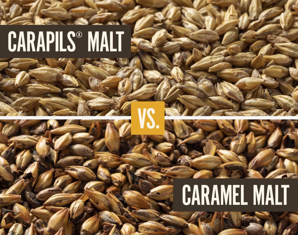 Carapils dextrin malt vs Caramel malt