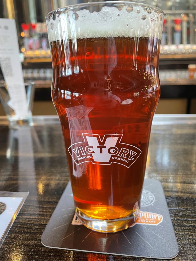 Victory HopDevil on tap