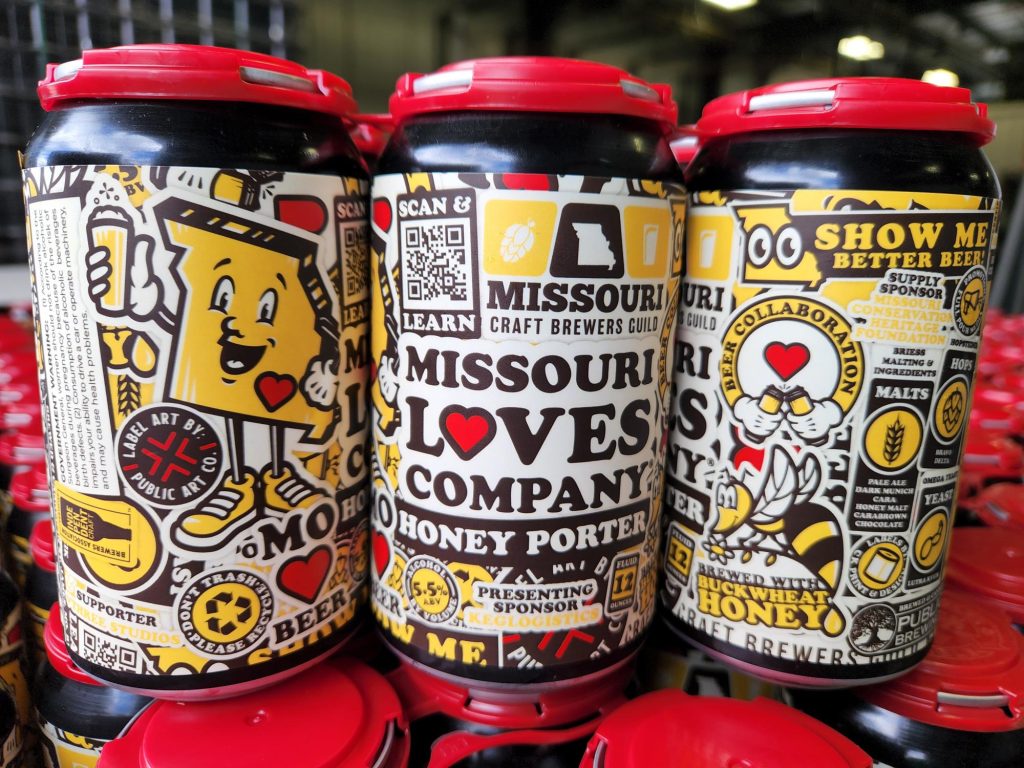 Missouri Loves Company cans
