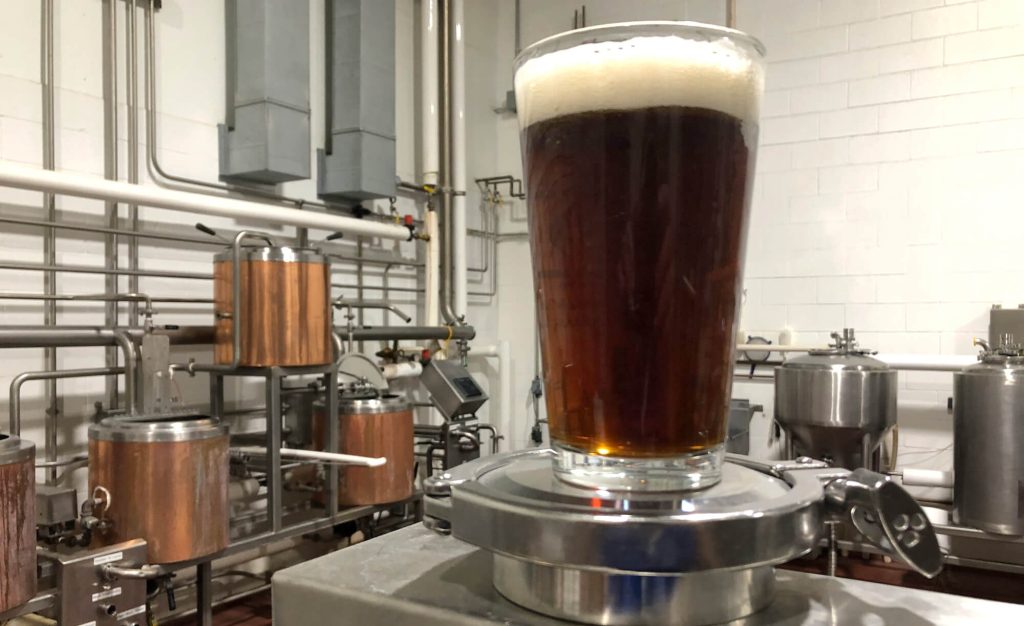 All-wheat brown ale