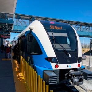 Antioch BART train